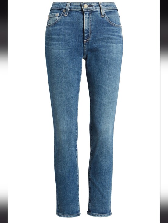 Ag Adriano Goldschmied Denim - AG Denim Prima Crop Cigarette Crop Jeans Size 25